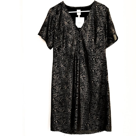 ICHI Dresses & Skirts - NWT ICHI glitter days dress short sleeves